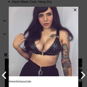 Beyond The Bull Studded Bra